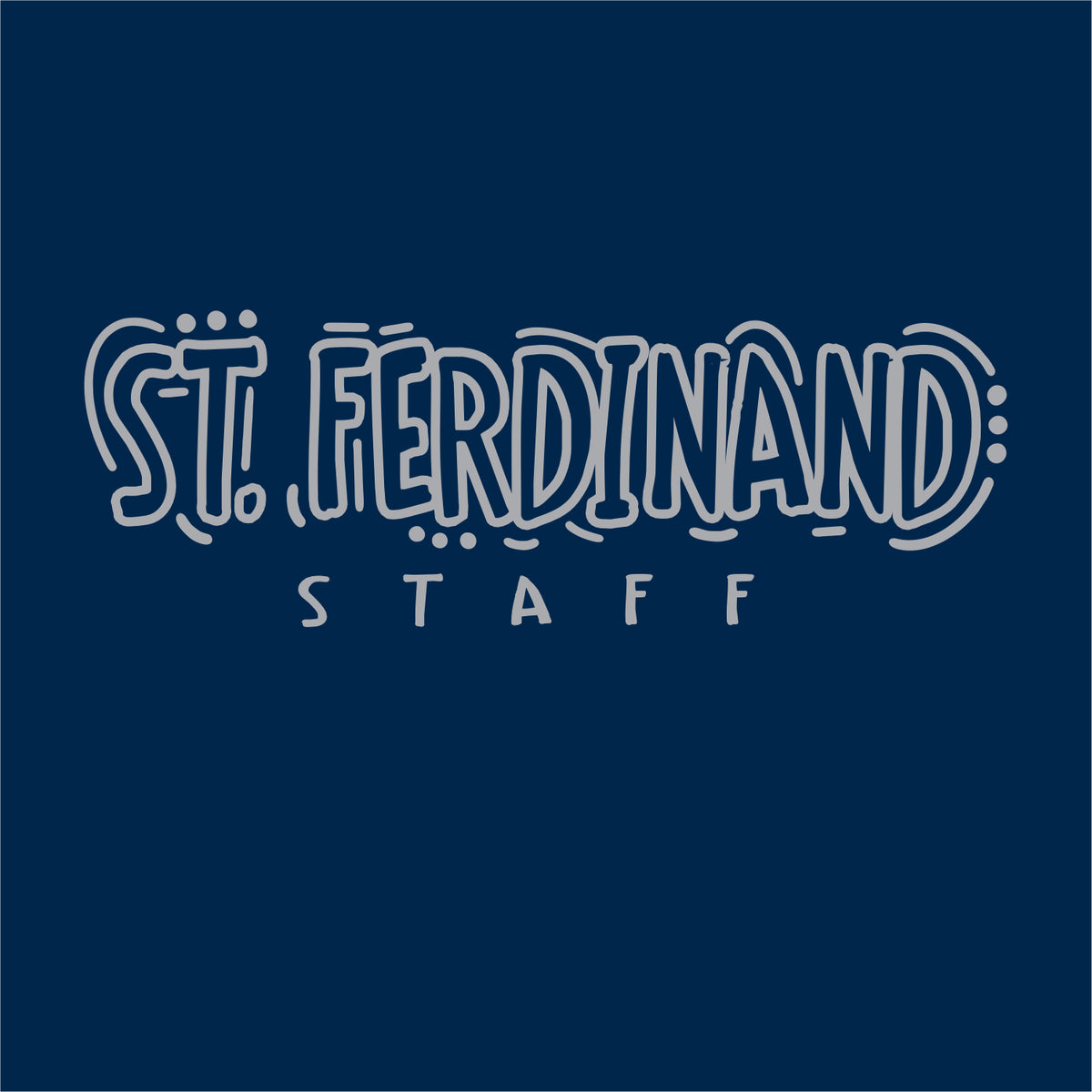 St. Ferdinand Staff Soft Jersey Short Sleeve T-shirt