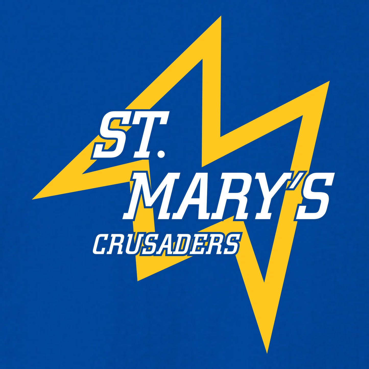 St. Mary's Spiritwear Tall Short Sleeve T-shirt - Des. A