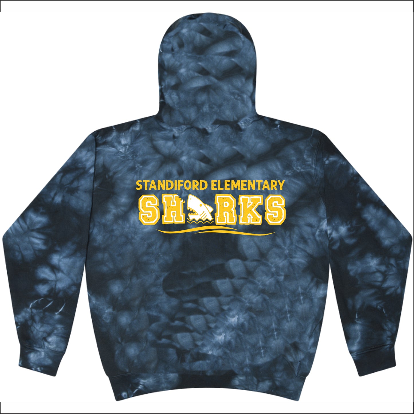 Standiford Elementary Crystal Tie-Dye Hoodie - Des. A