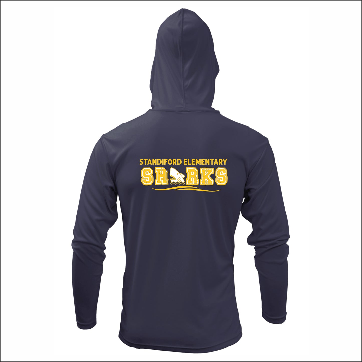 Standiford Elementary Performance Hooded Long Sleeve T - Des. A