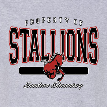 Sundown Elementary 3/4 Sleeve Baseball T-shirt