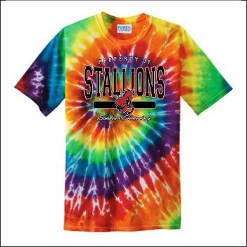 Sundown Elementary Tie-Dye T-shirt