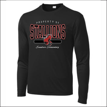 Sundown Elementary Performance Long Sleeve T-shirt