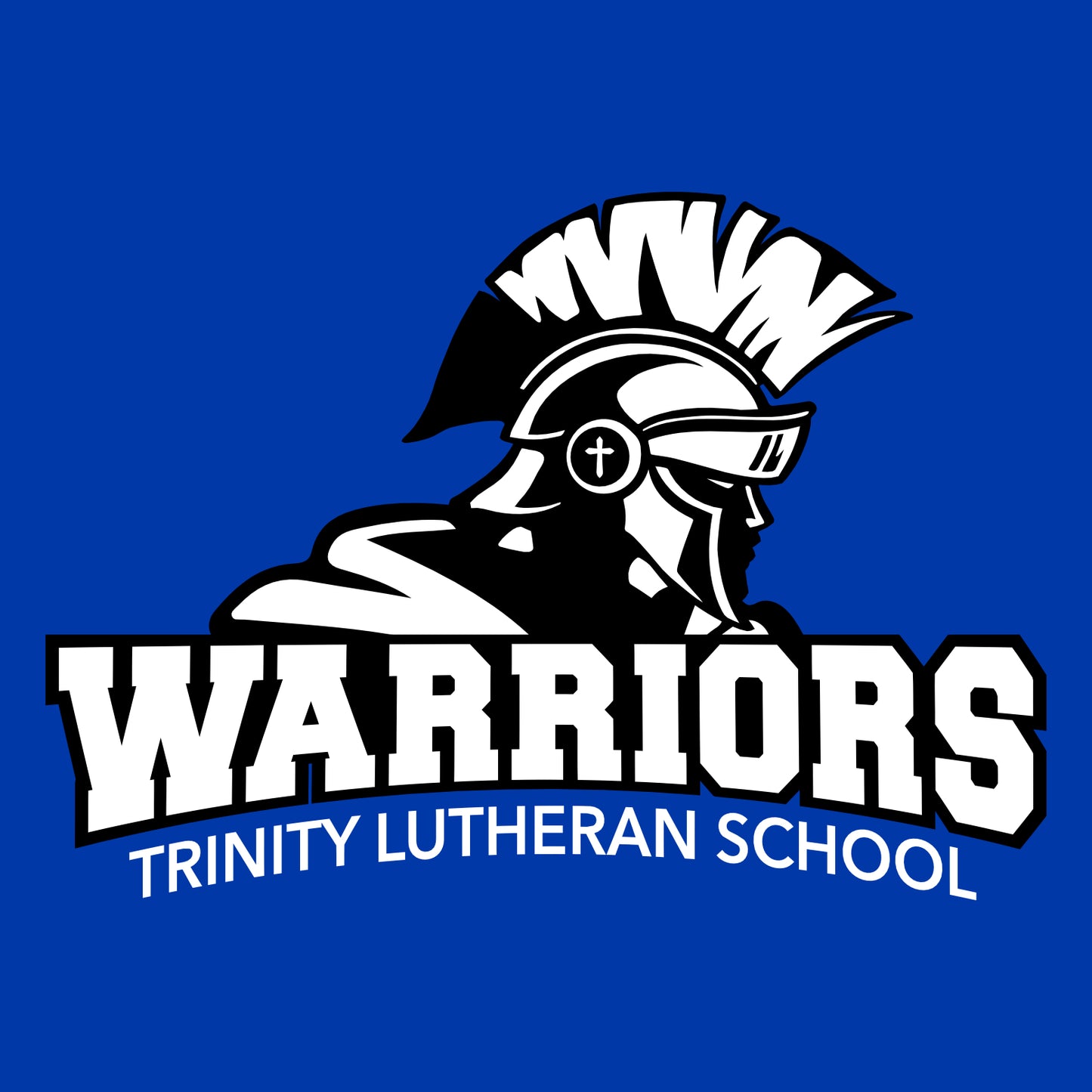 Trinity Lutheran Staff Performance Long Sleeve 1/4 Zip - Design A