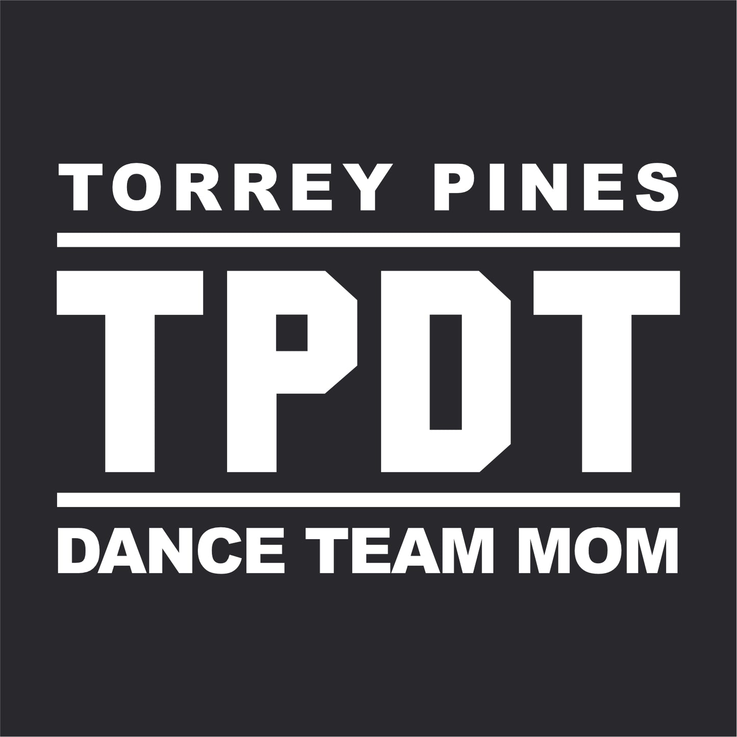 TPDT Ladies V-Neck T-shirt - MOM