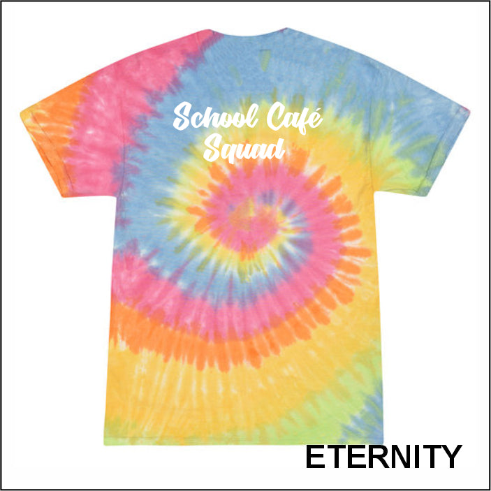 Unit 5 Food Service Multicolor Tie-Dye T-shirt