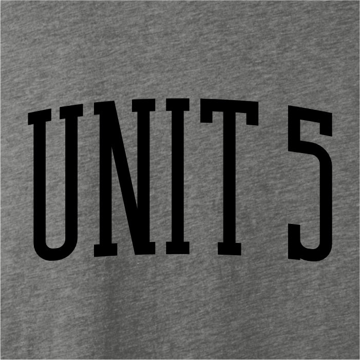 Unit 5 Food Service Tri-blend T-shirt