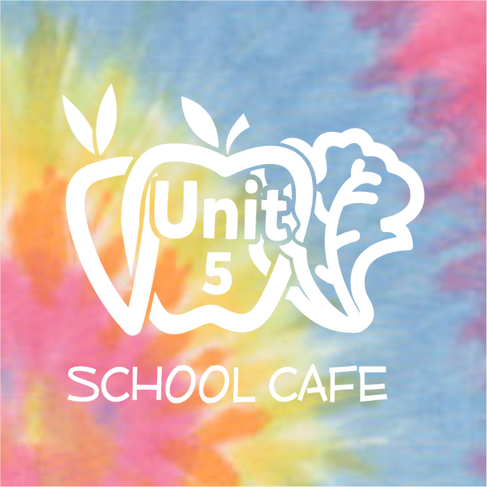 Unit 5 Food Service Multicolor Tie-Dye T-shirt