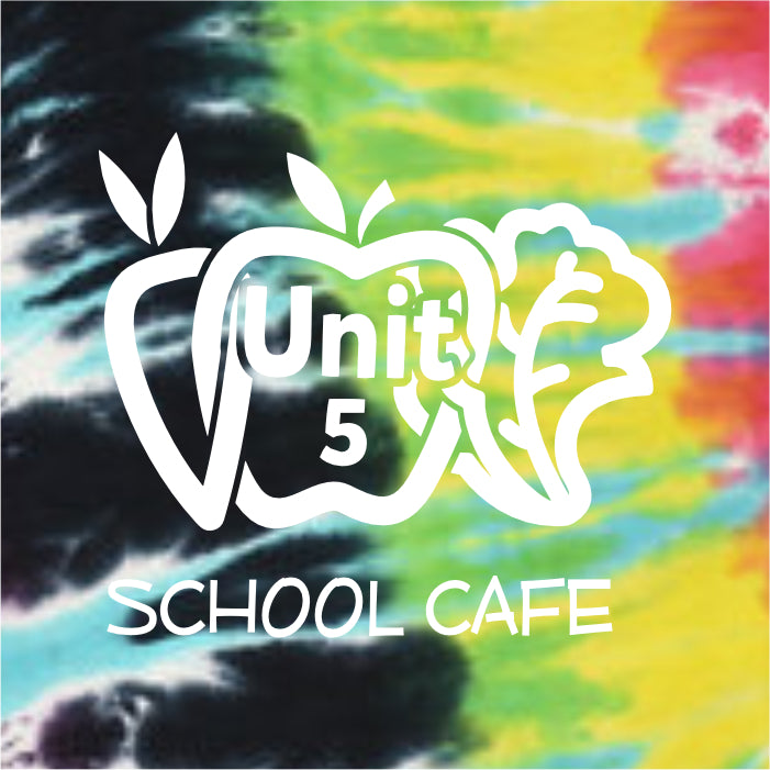 Unit 5 Food Service Multicolor Tie-Dye T-shirt