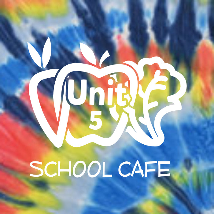 Unit 5 Food Service Multicolor Tie-Dye T-shirt