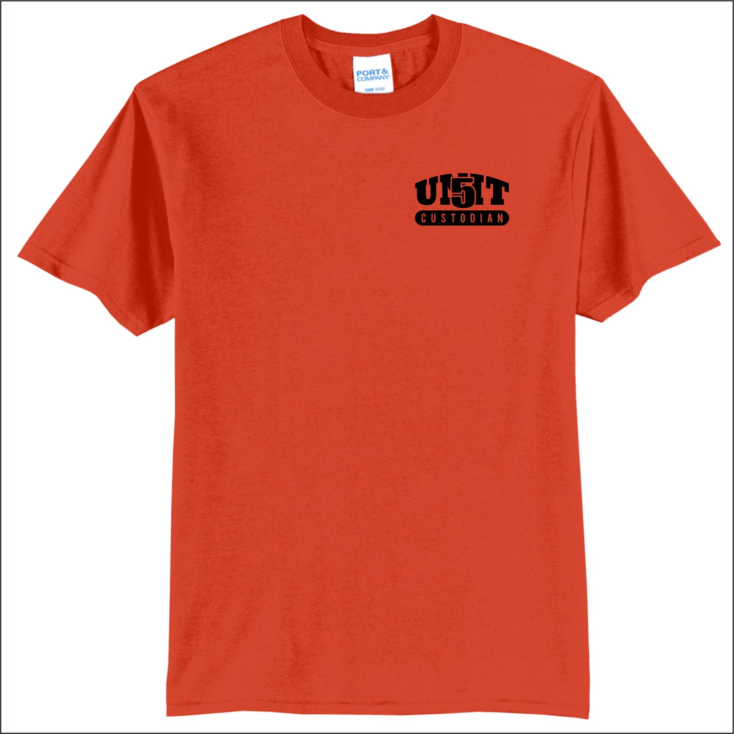 Unit 5 Custodians 50/50 Short Sleeve T-shirt