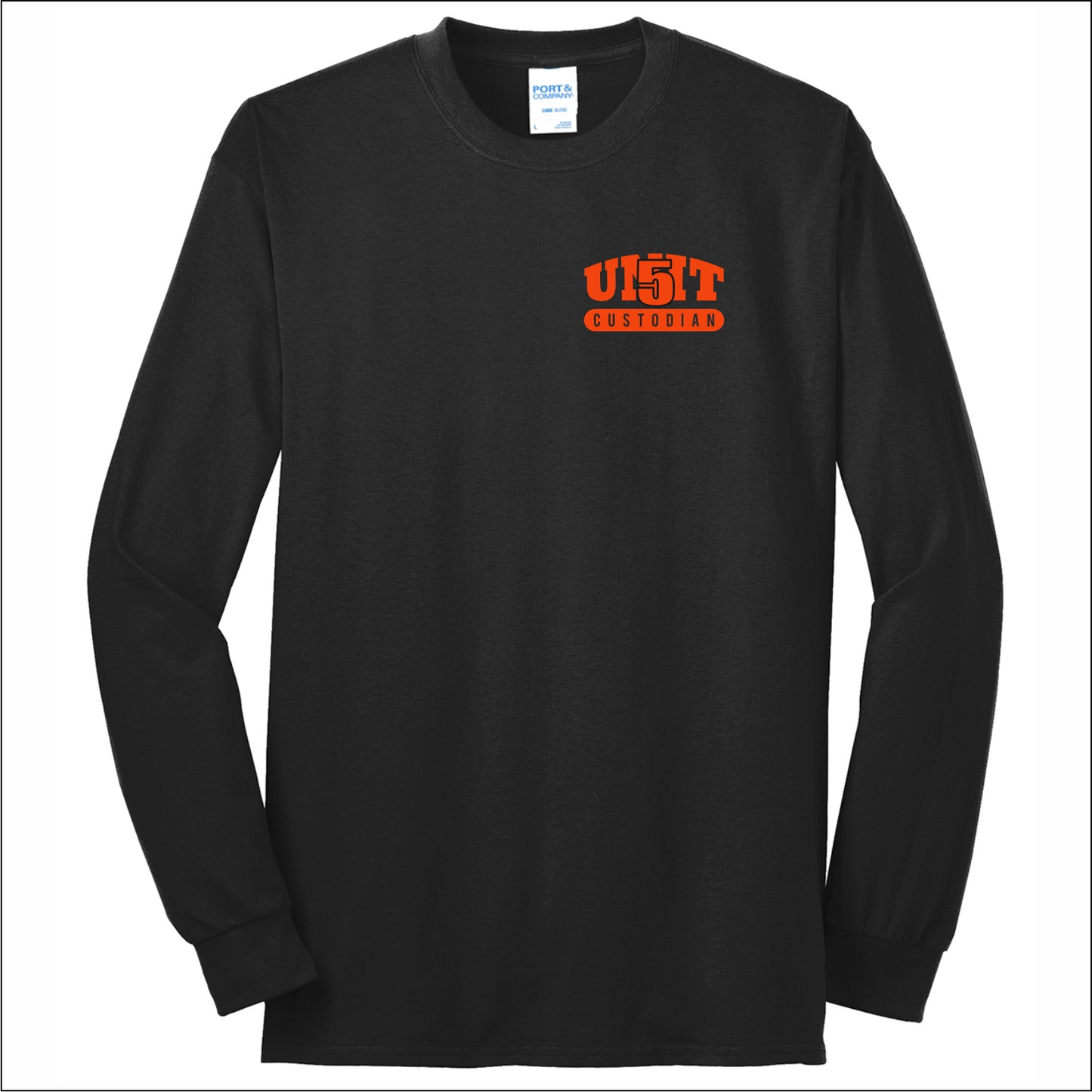 Unit 5 Custodians 50/50 Long Sleeve T-shirt