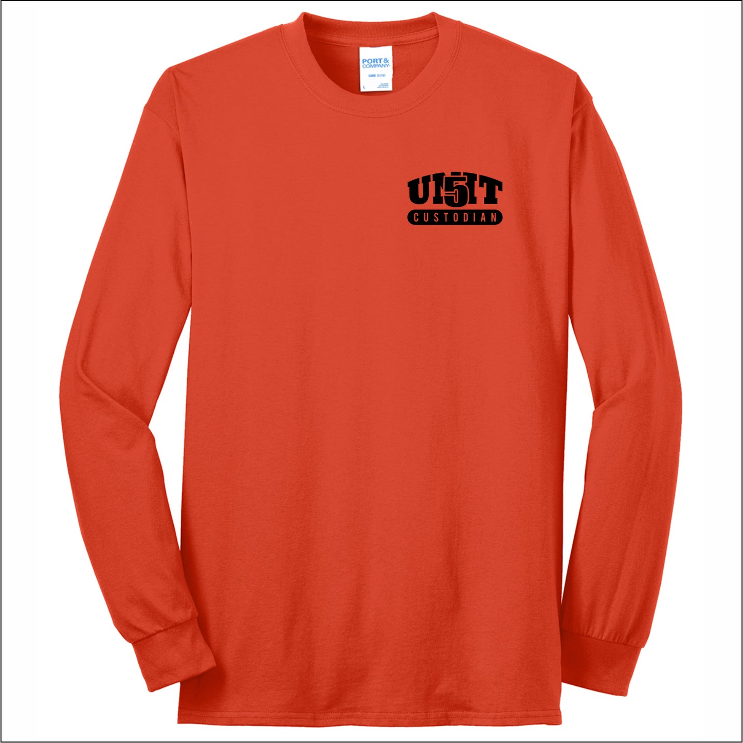 Unit 5 Custodians 50/50 Long Sleeve T-shirt