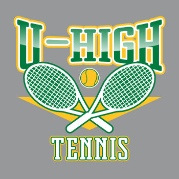 U-High Girls Tennis Ladies Fine Jersey T-shirt