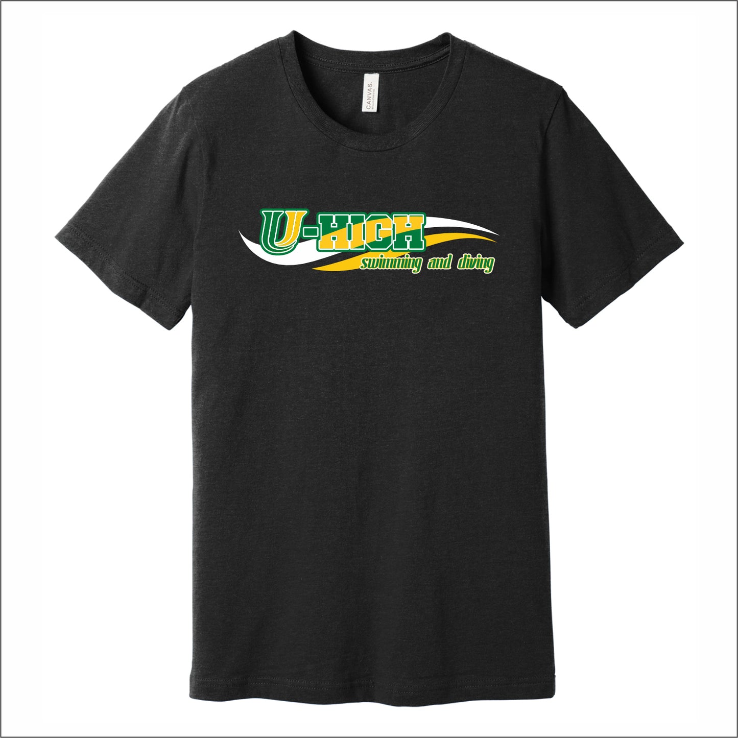 U-High Swim & Dive Heathered Soft Jersey T-shirt