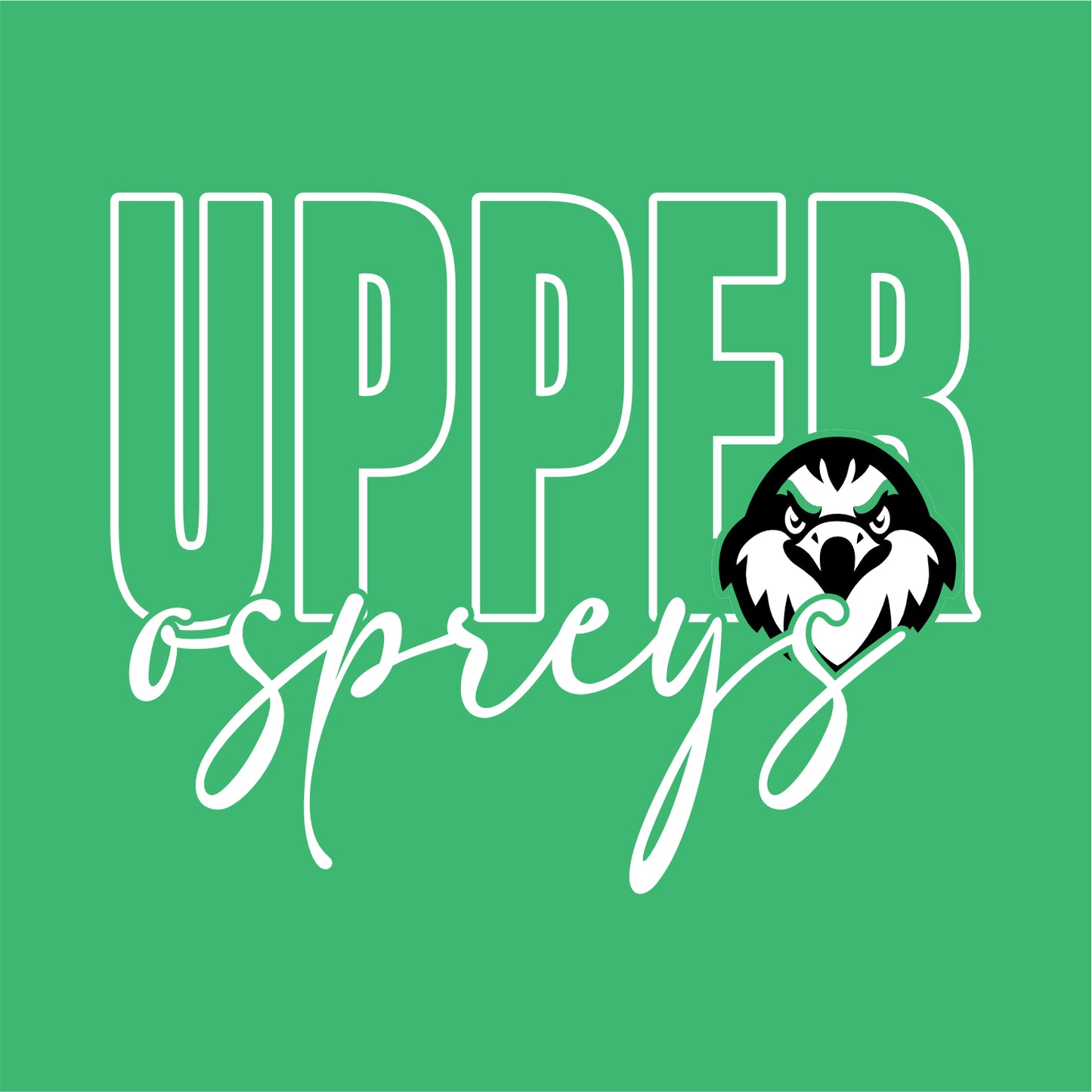 Upper Twp Middle Hooded Sweatshirt