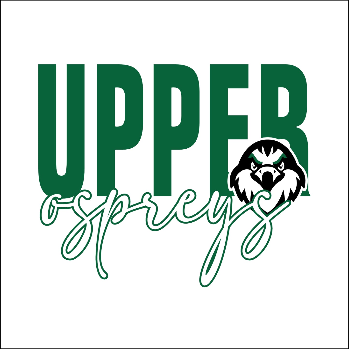 Upper Twp Middle Heavyweight Cotton T-shirt