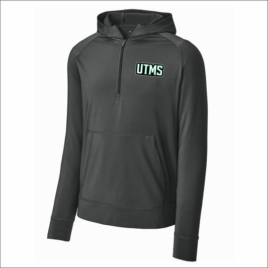 UTMS Staff Stretch 1/2 Zip Hoodie