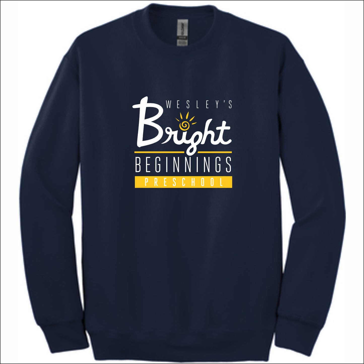 Wesley's Bright Beginnings DryBlend Crewneck Sweatshirt