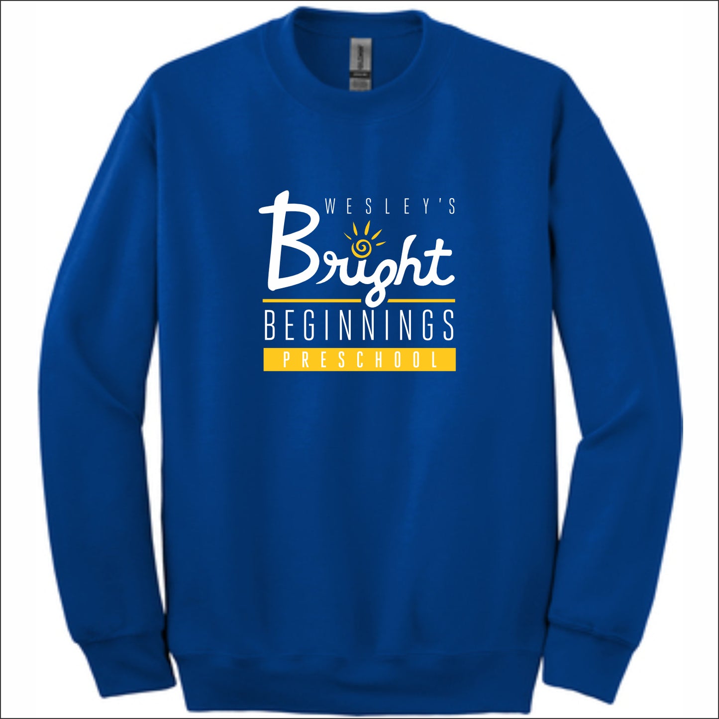 Wesley's Bright Beginnings DryBlend Crewneck Sweatshirt