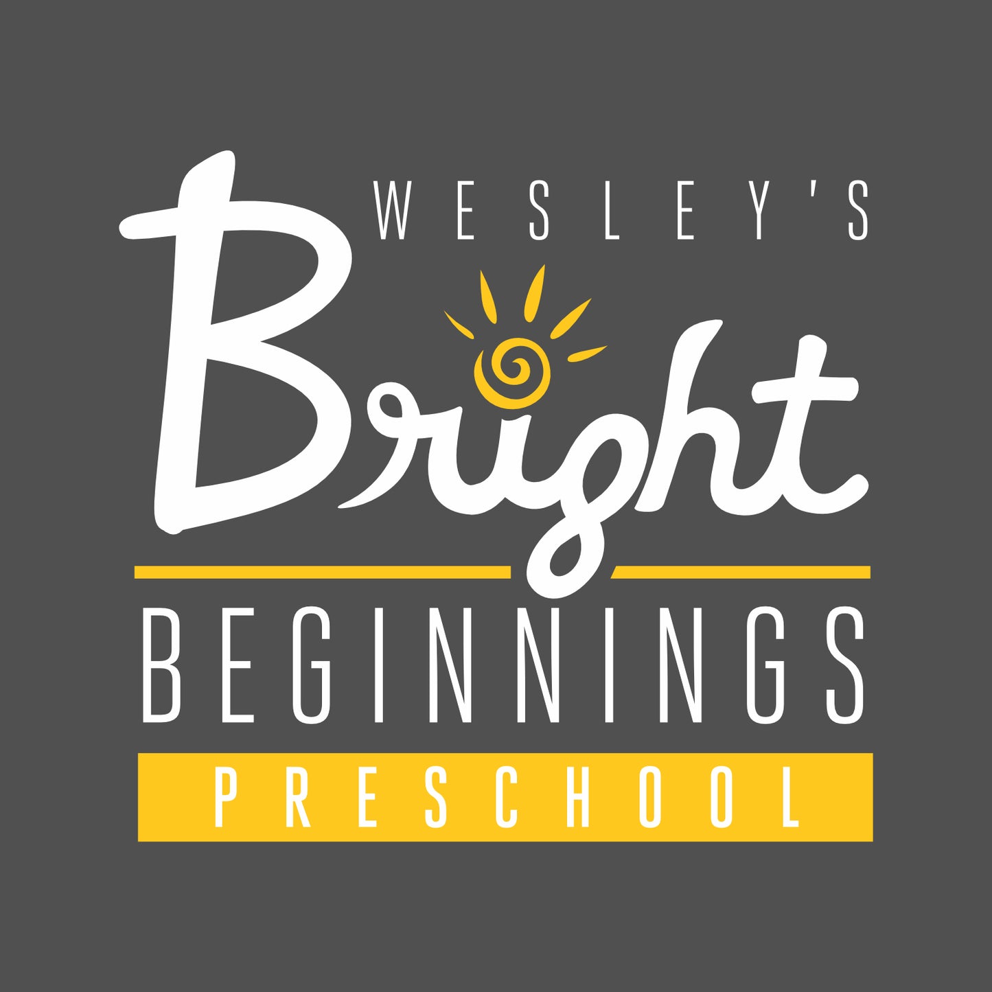 Wesley's Bright Beginnings Vintage Football T-shirt