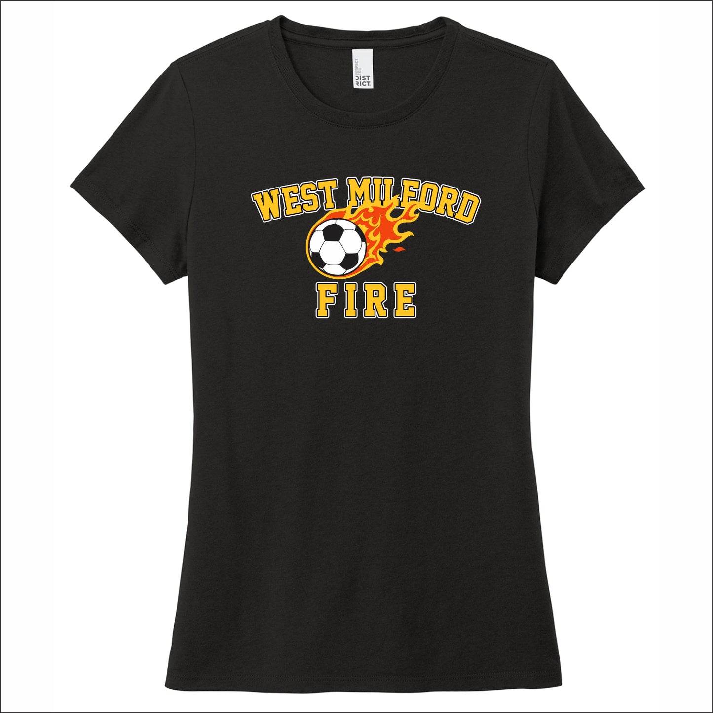 WM Fire Soccer Ladies Perfect Tri-Blend Tee