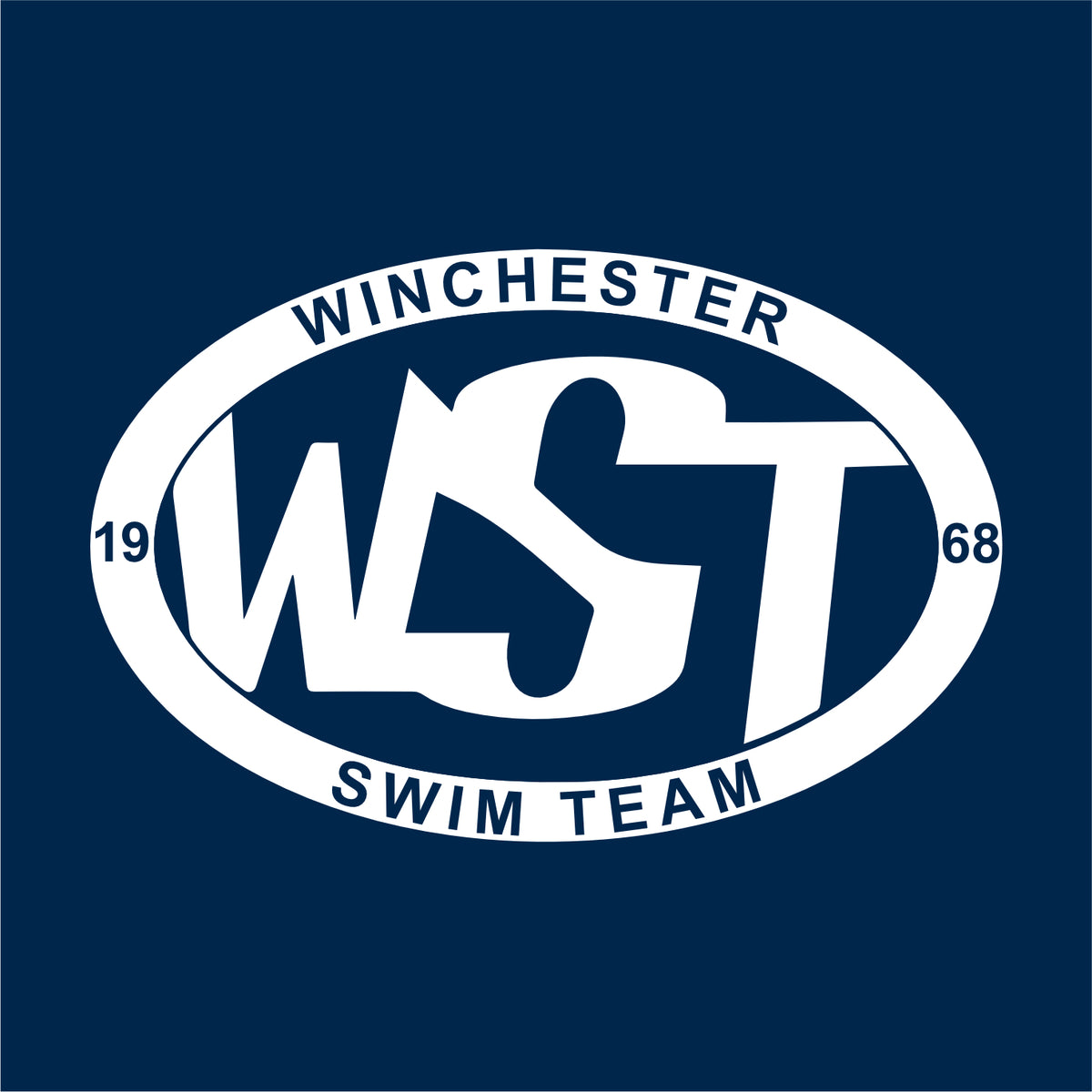 Winchester Swim Team Open Bottom Sweatpants w/pockets