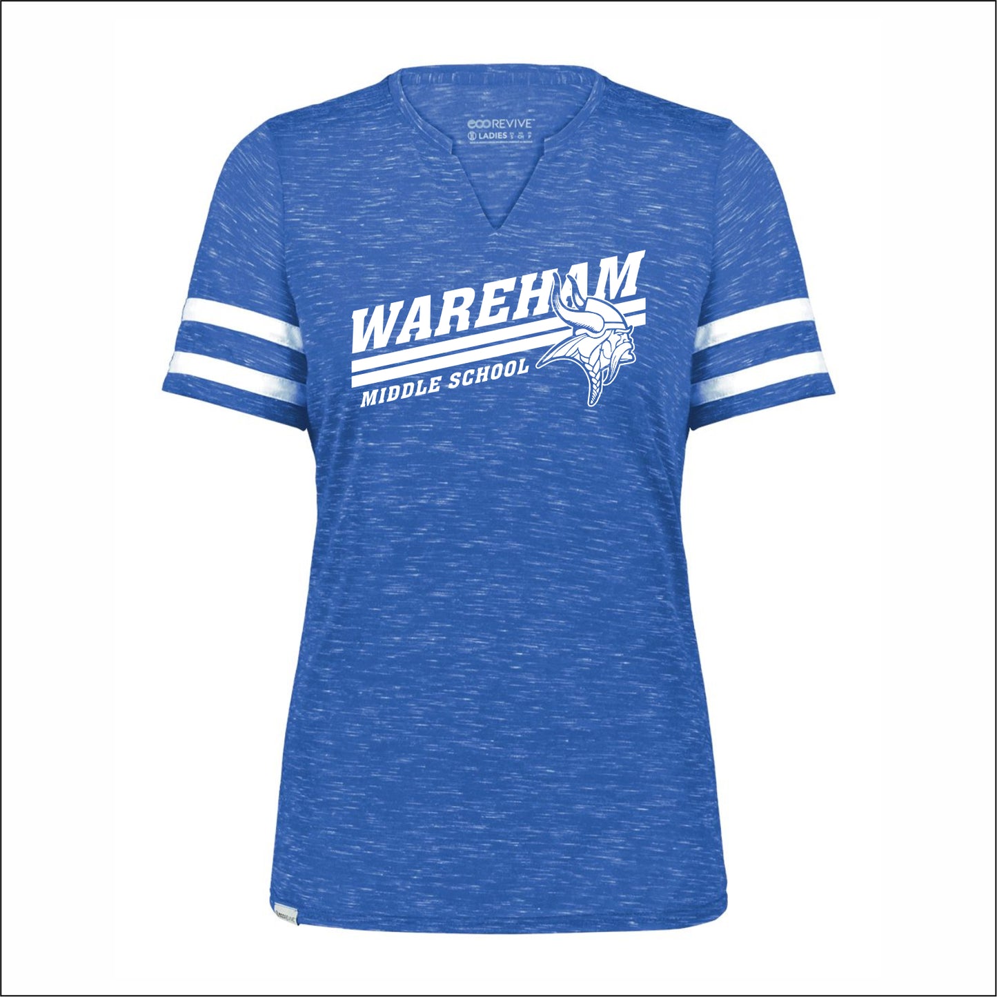 Wareham MS Ladies Monterey V-Notch T