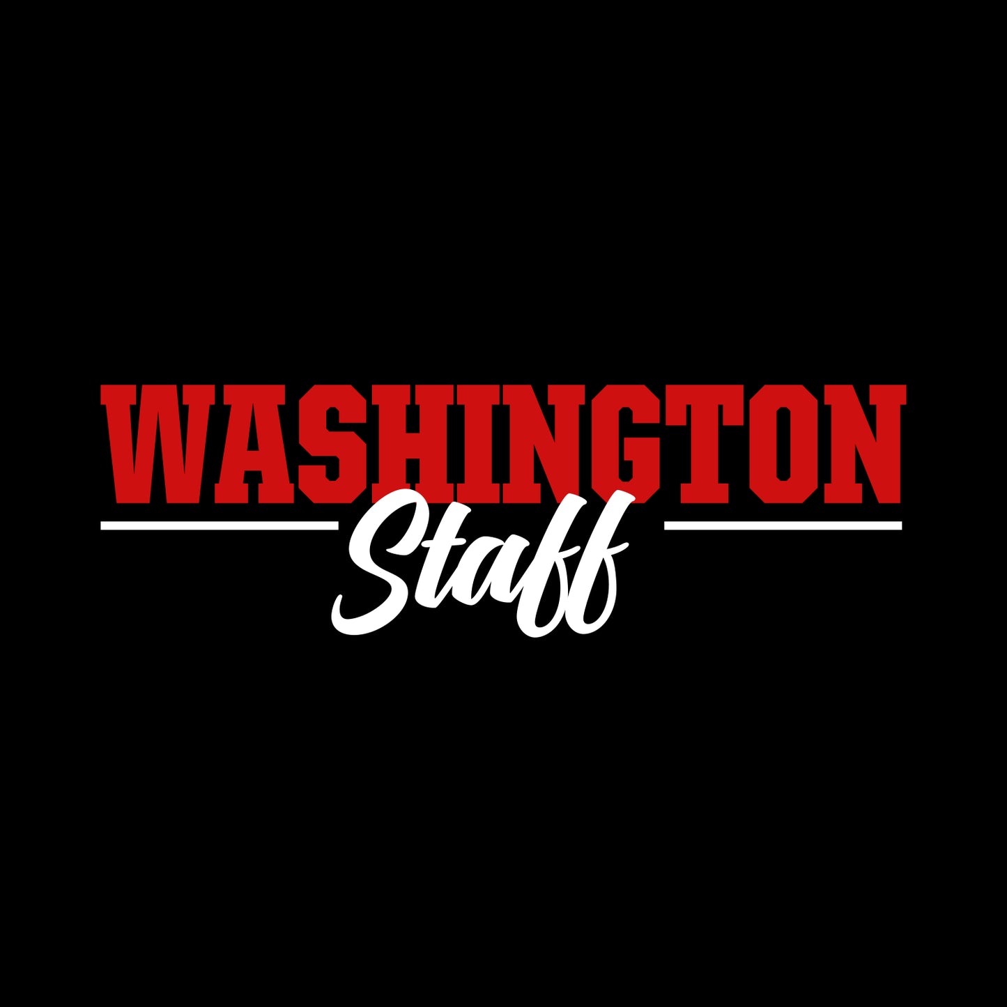 Washington Bulldogs Staff CA Hooded Jacket