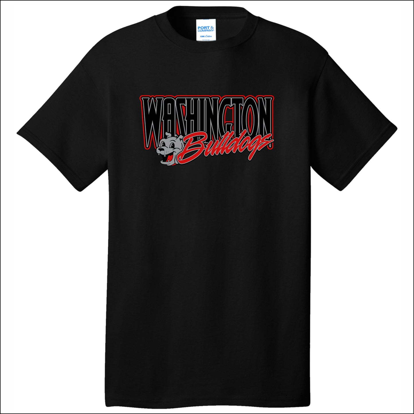 Washington Elem CA Short Sleeve T-shirt - Design D