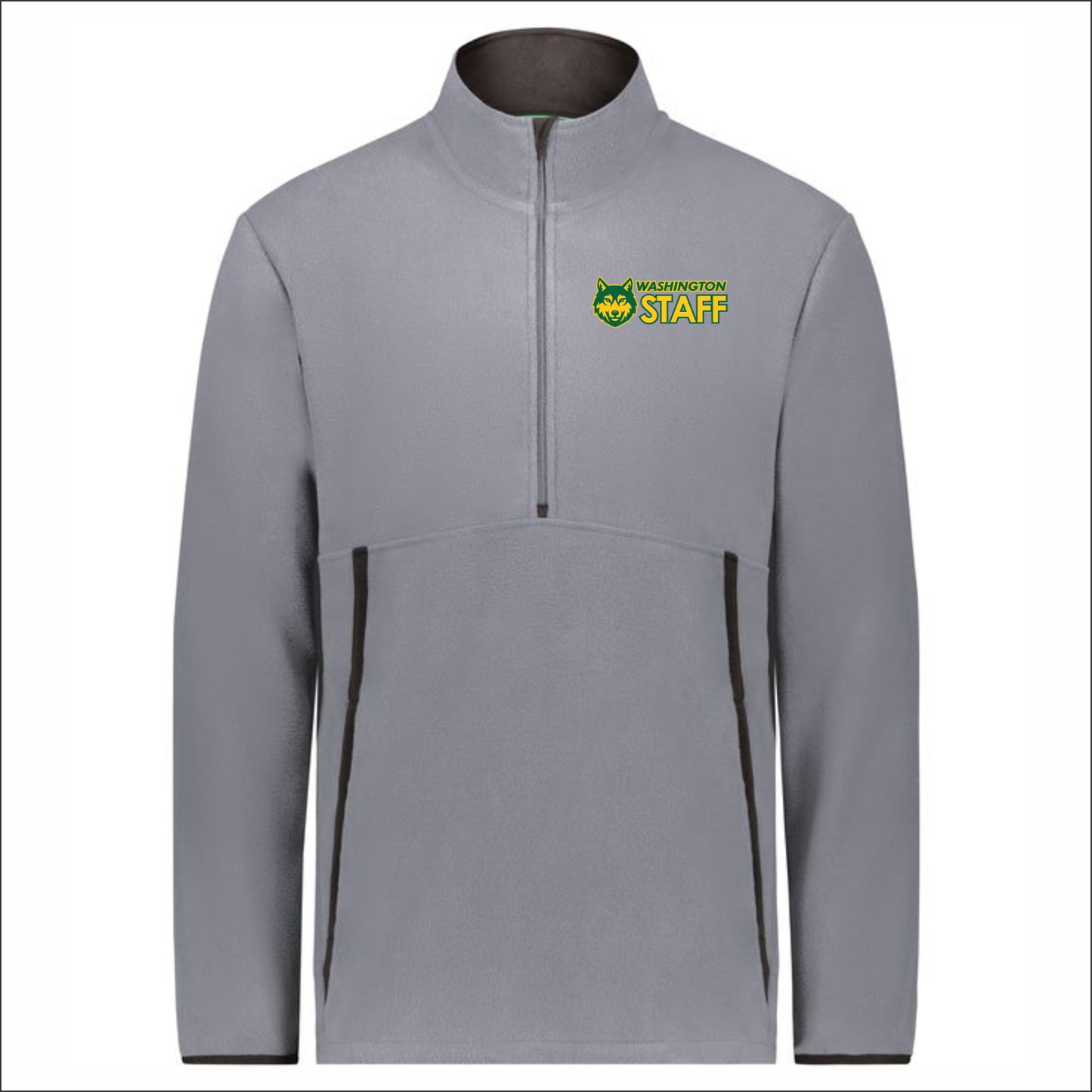 Washington Wolves Staff Chill Fleece 1/2 Zip Pullover