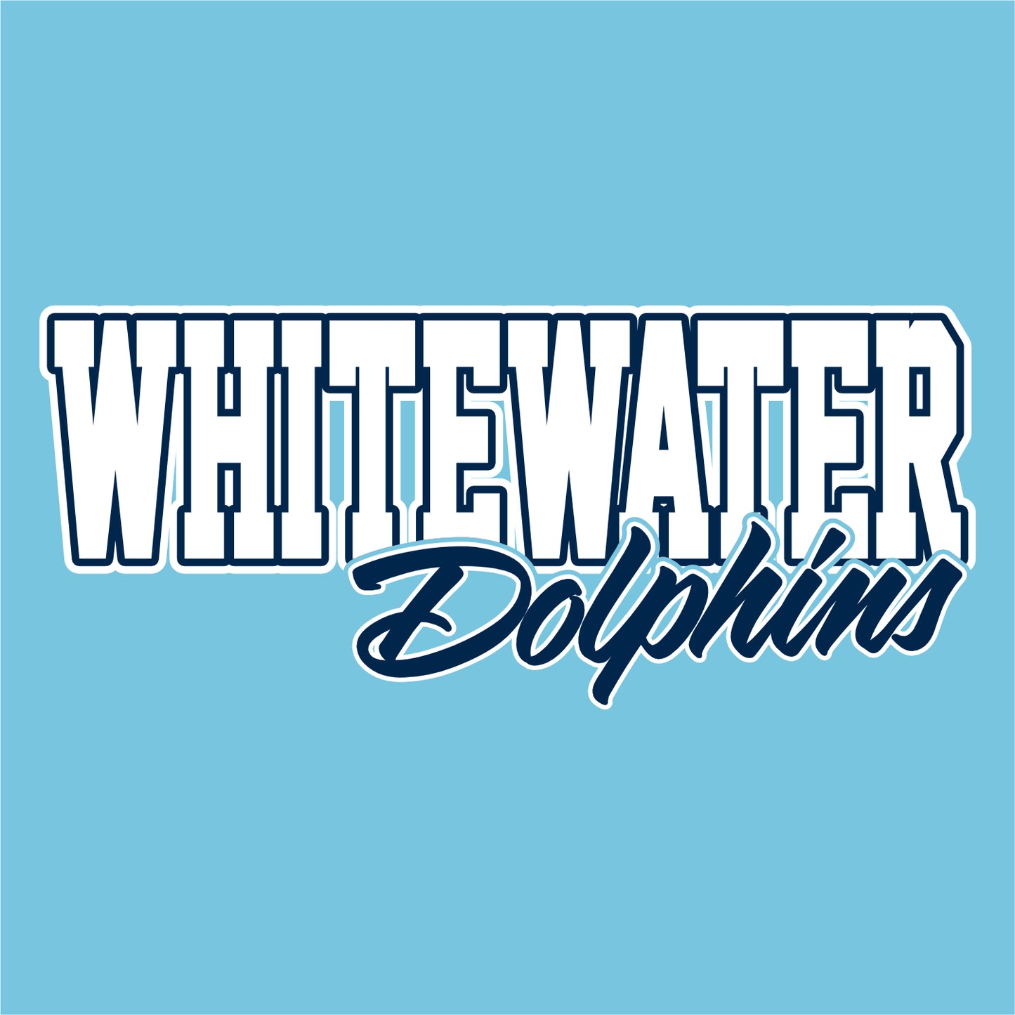 Whitewater Academy Long Sleeve T-shirt - Des. B