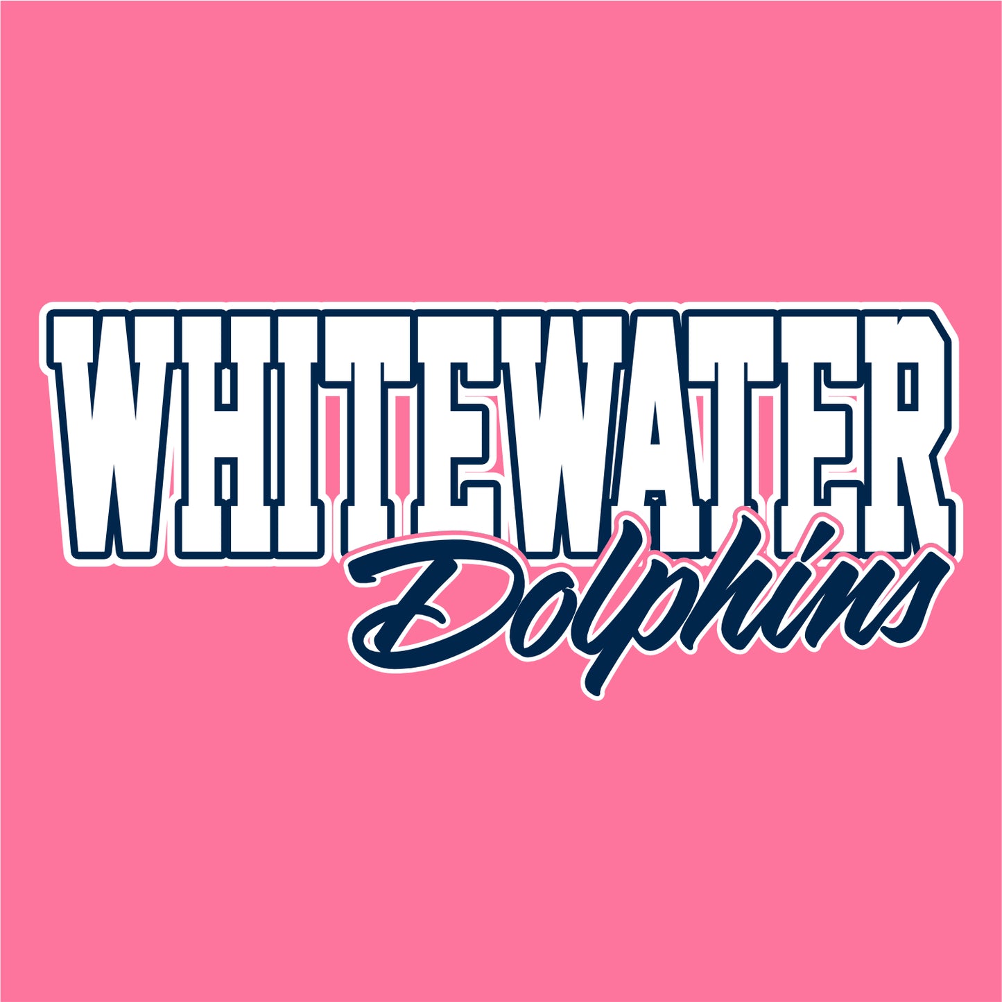 Whitewater Academy Hooded Sweatshirt - Des. B