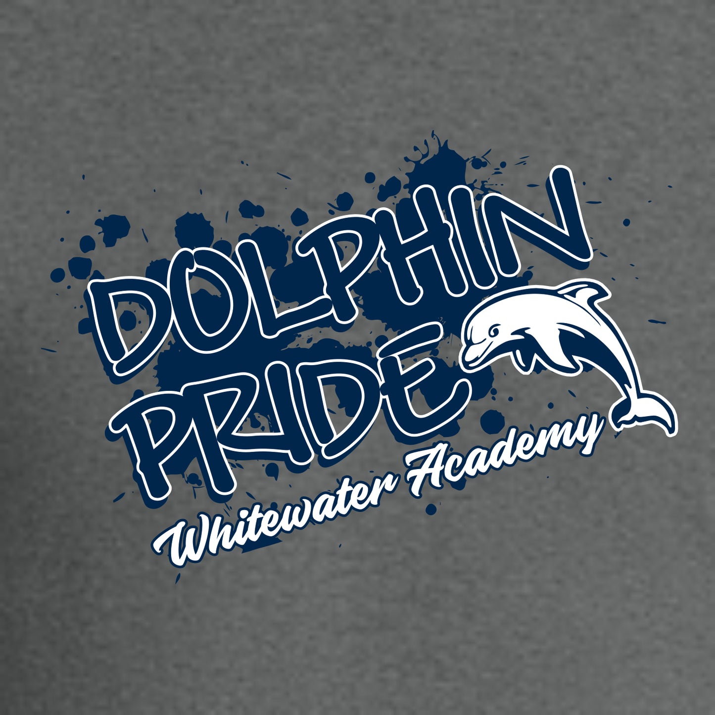 Whitewater Academy 50/50 Short Sleeve T-shirt - Des. A