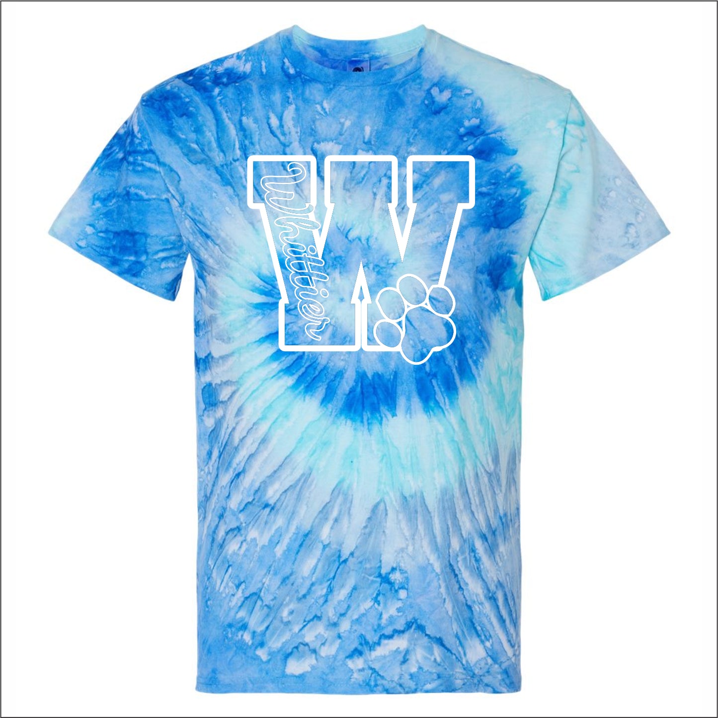 Whittier Elementary Tie-Dye T-shirt - Des. C