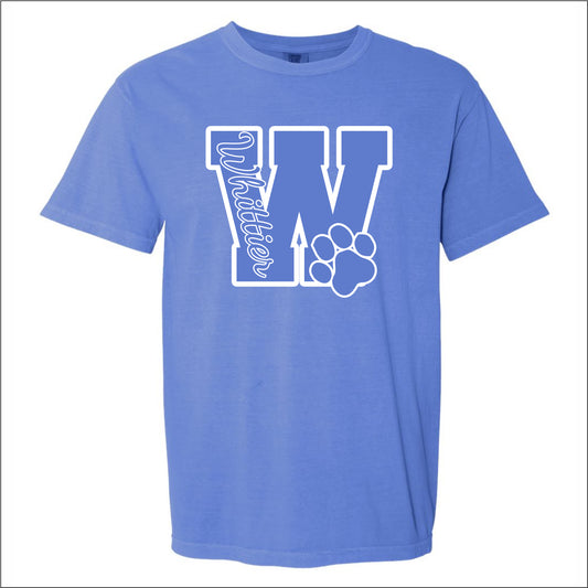 Whittier Elementary Pigment Dye T-shirt - Des. C