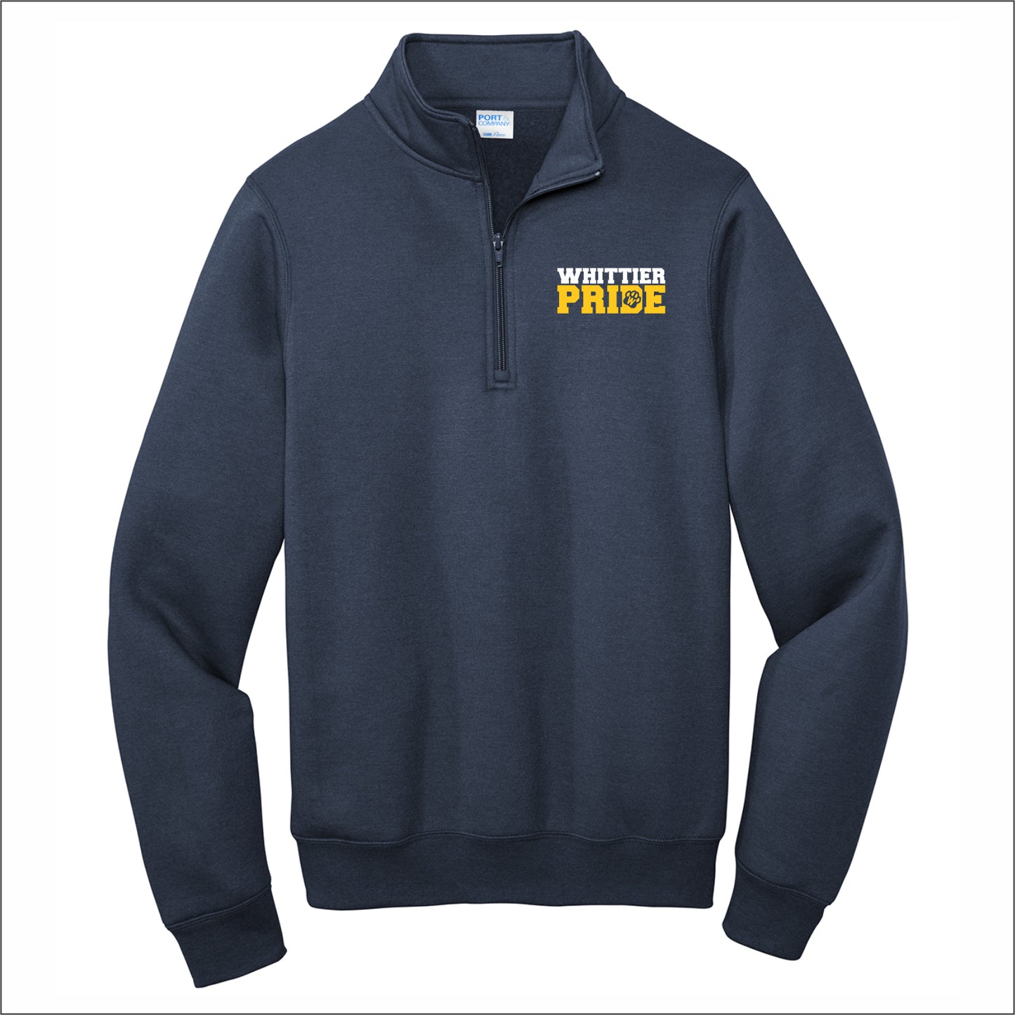Whittier Elementary 1/4 Zip Sweatshirt