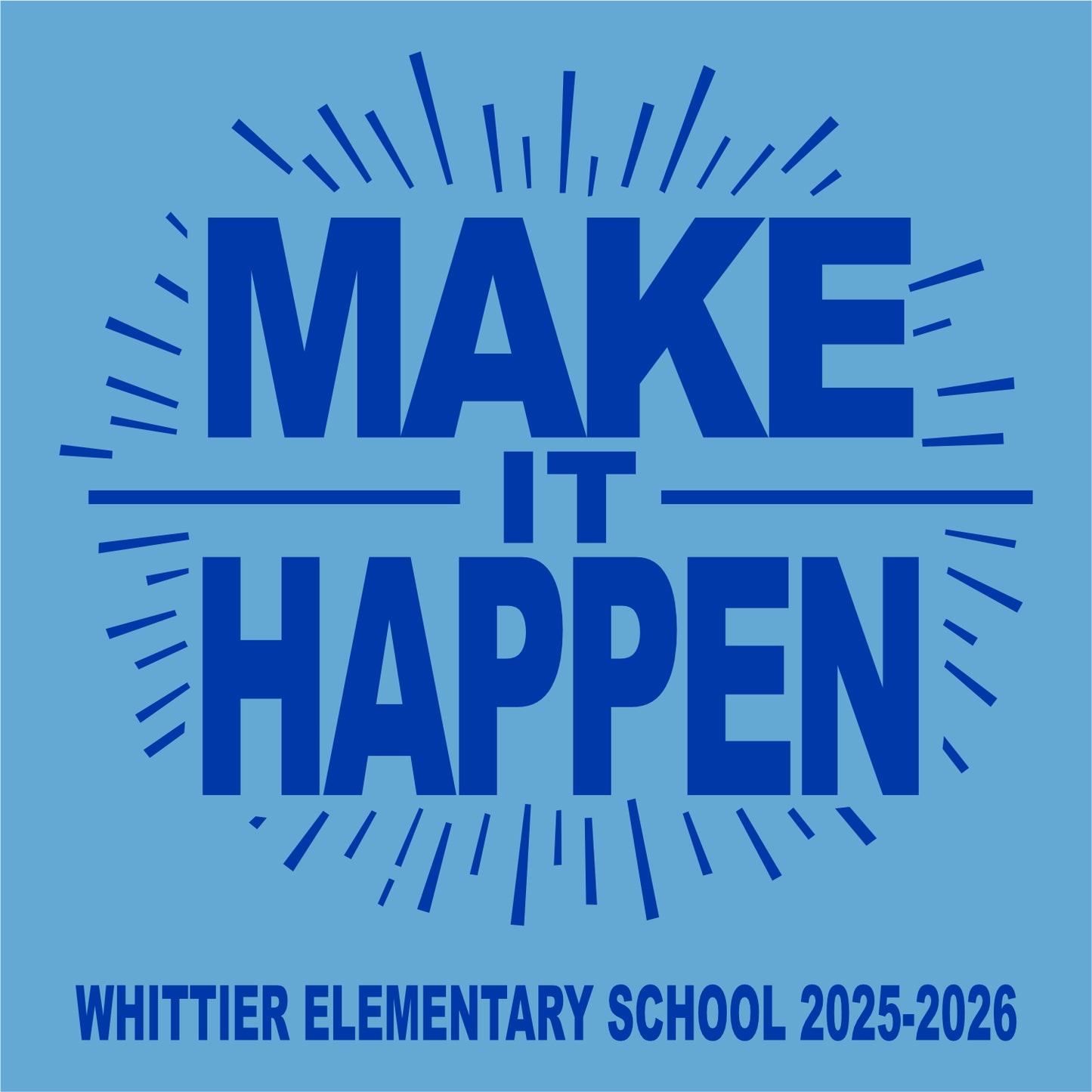Whittier Elementary Field Day T-Shirt