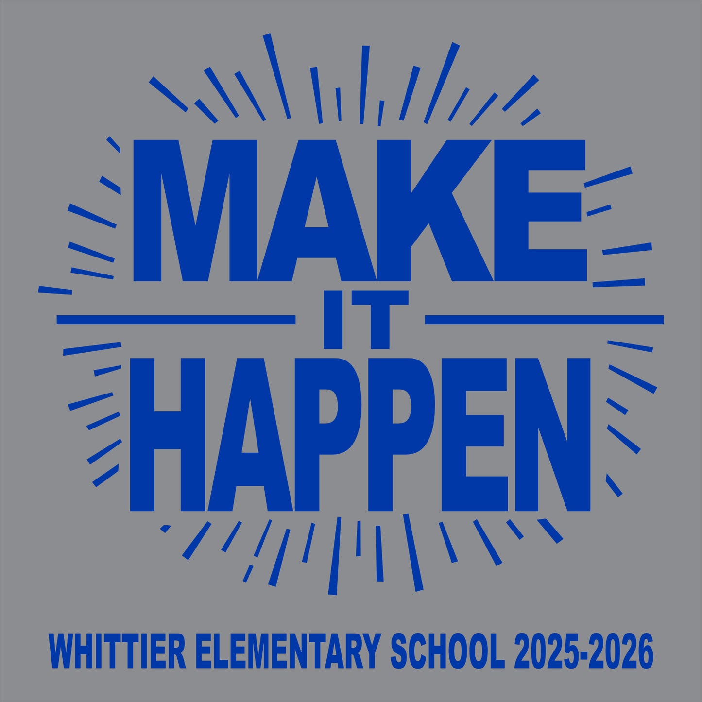 Whittier Elementary Field Day T-Shirt