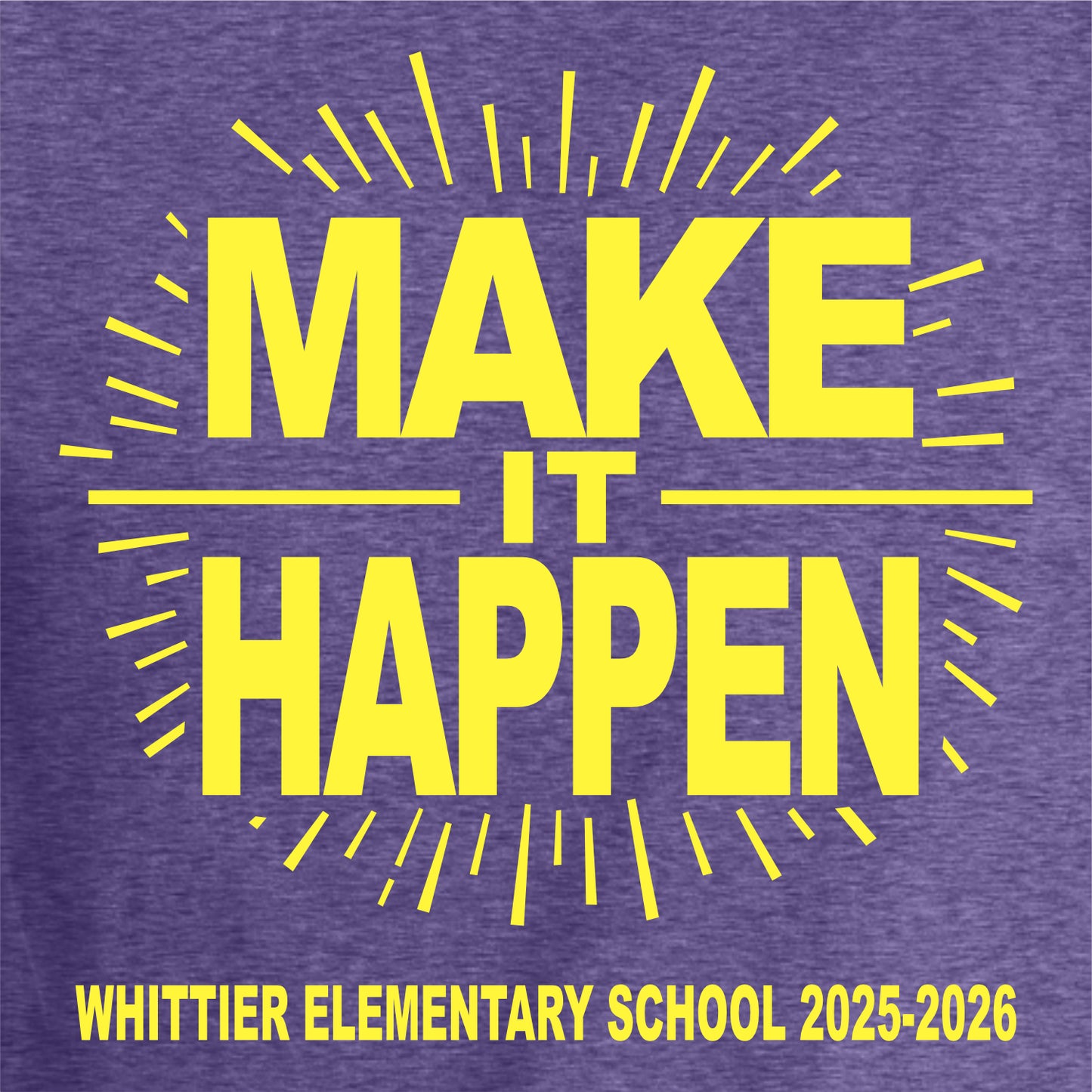 Whittier Elementary Field Day T-Shirt