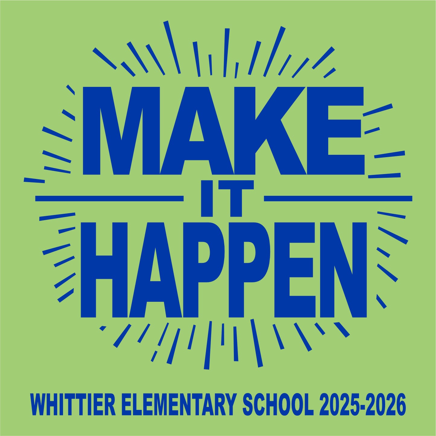 Whittier Elementary Field Day T-Shirt