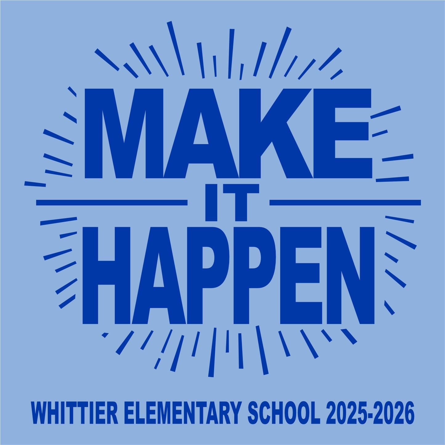Whittier Elementary Field Day T-Shirt