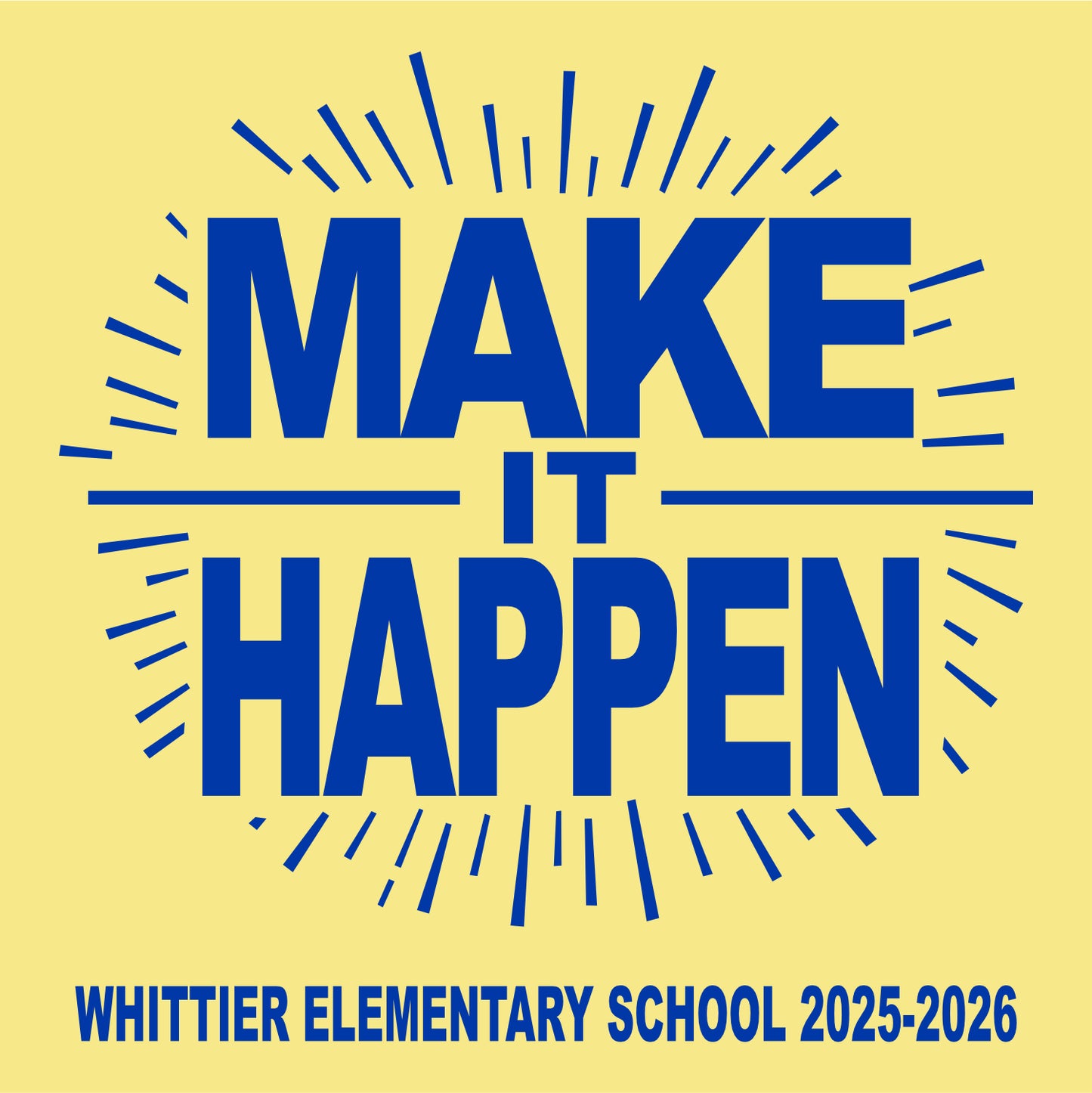 Whittier Elementary Field Day T-Shirt