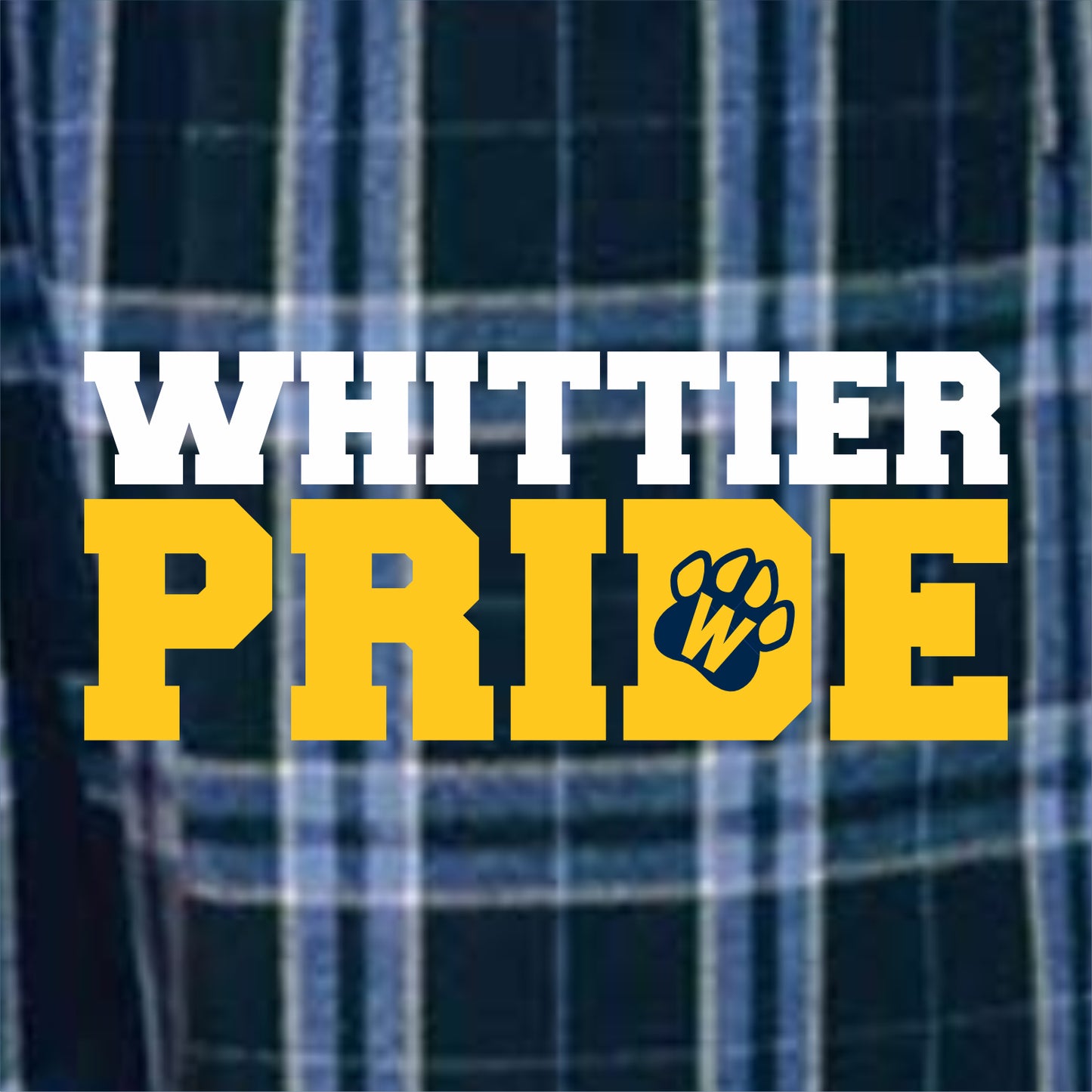 Whittier Elementary Plaid Flannel Pants