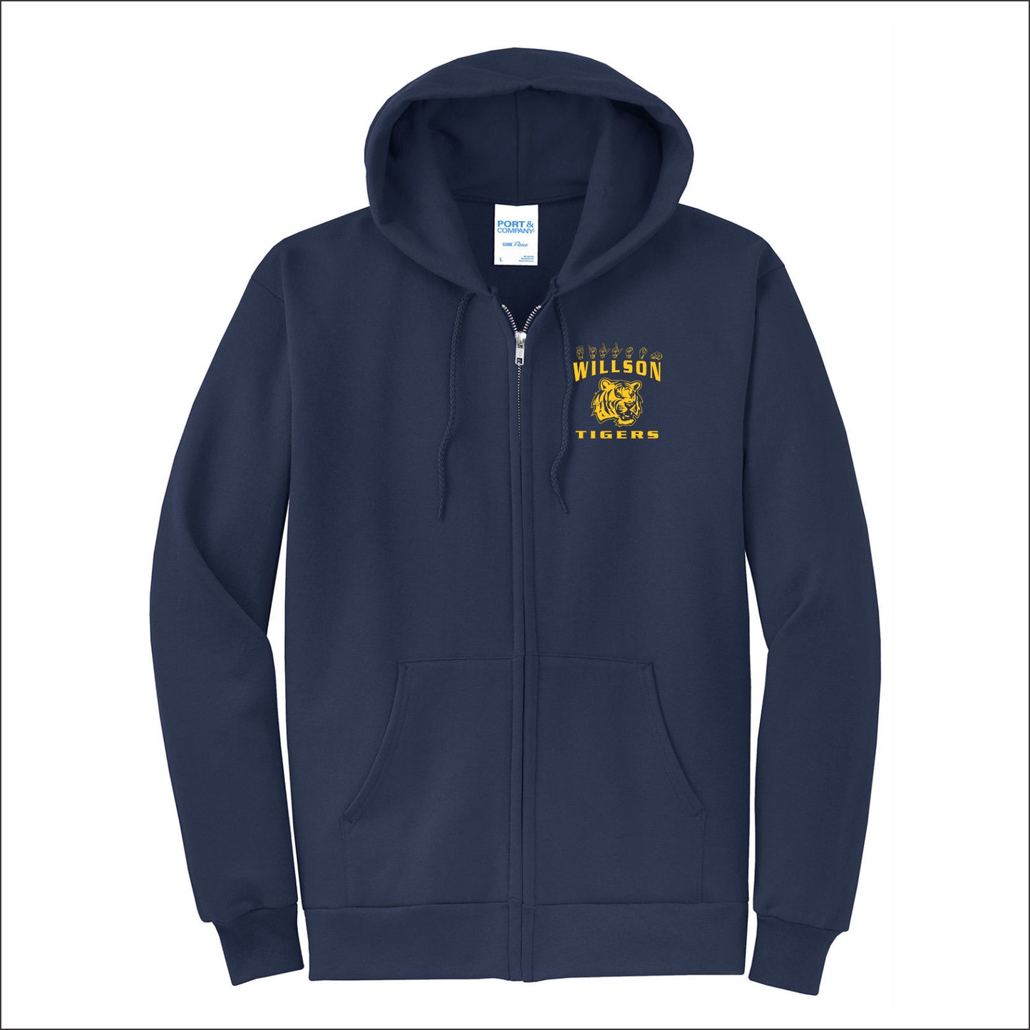 Willson PreK-8 Full-Zip Hooded Sweatshirt