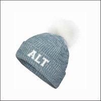 Angelo L Tomaso Fur Pom Beanie