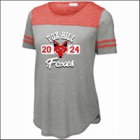 Fox Hill Elementary Ladies Tri-Blend Fan Tee