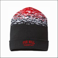 Fox Hill Elementary Static Cuffed Beanie