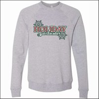 Holiday Spectacular Sponge Fleece Crewneck Sweatshirt - Des. A