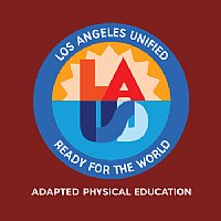 LAUSD Adapted PE Ladies Dri-Fit V-neck Tee